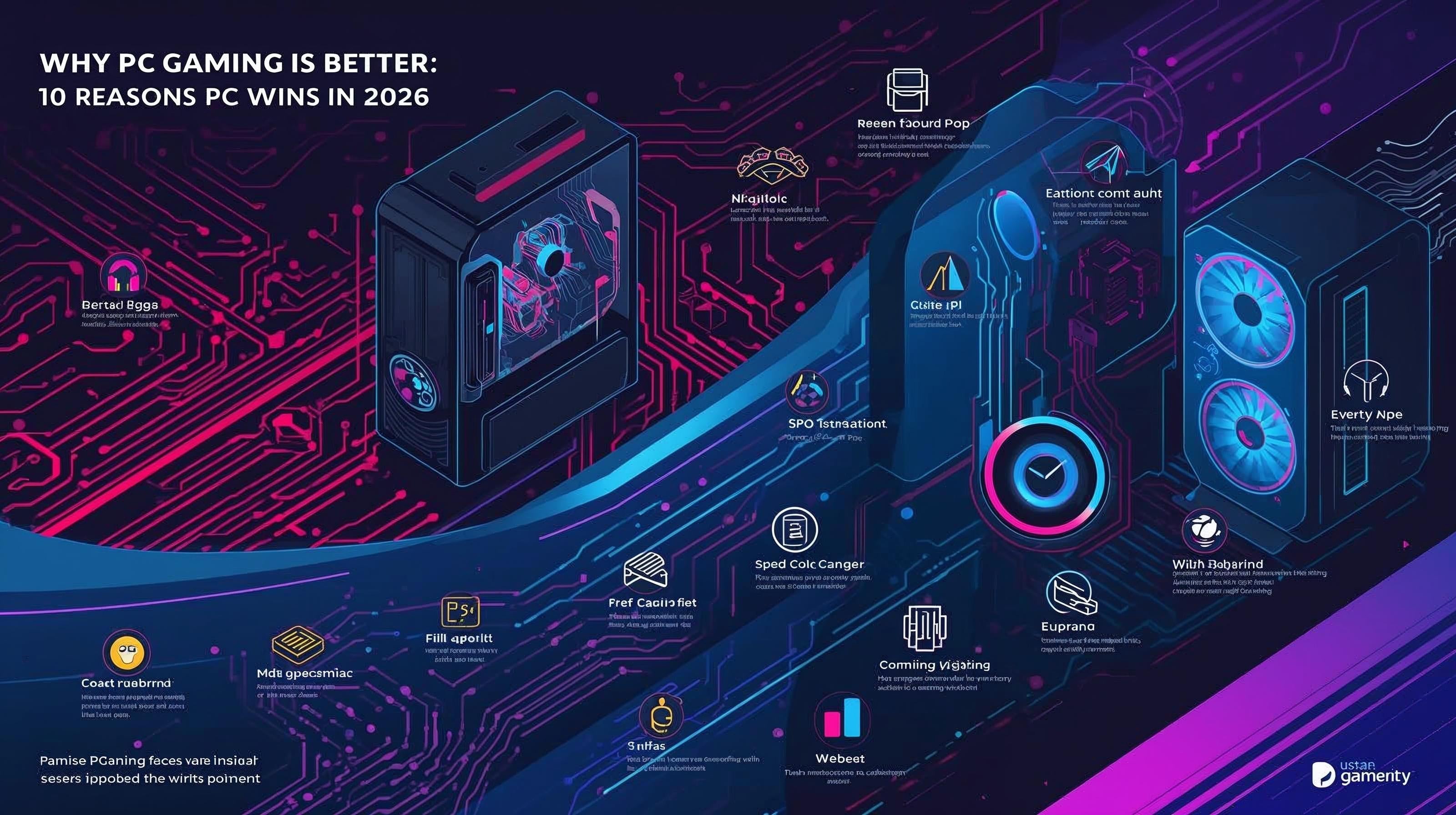 why pc gaming batter