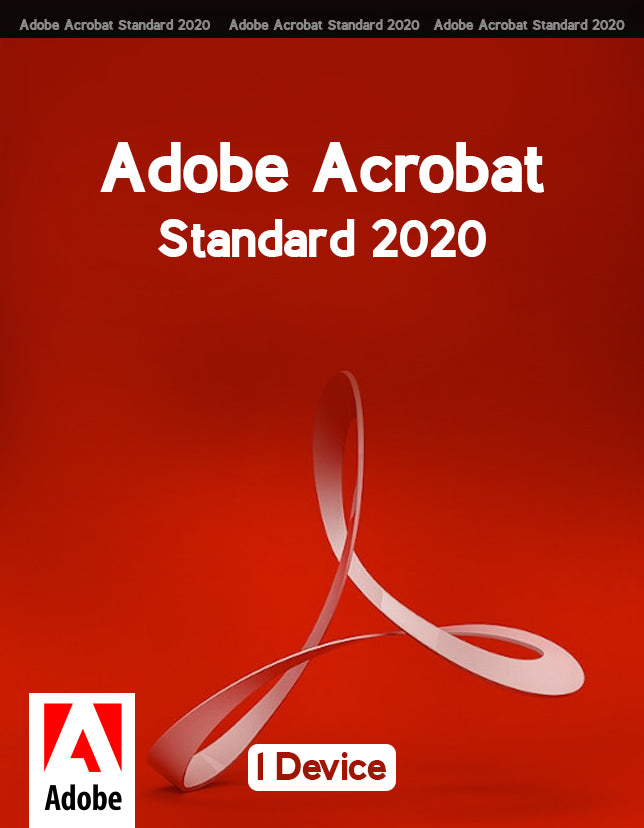 Adobe Acrobat Standard 2020