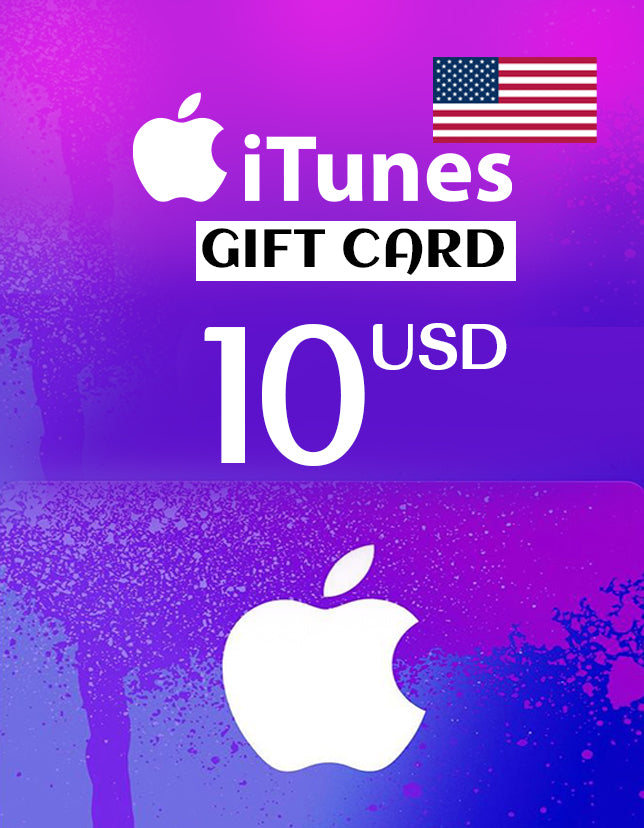 Apple iTunes Gift Card 10 USD Key - UNITED STATES - cdkeydeals.com