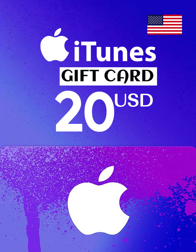 Apple iTunes Gift Card 20 USD Key - NORTH AMERICA