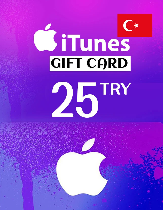  Apple iTunes Gift Card 100 TRY