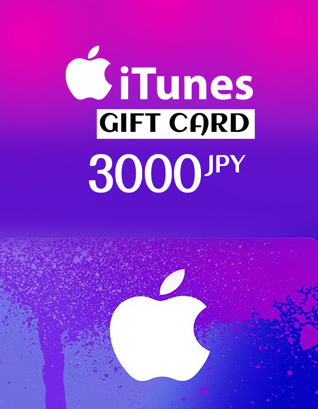 Apple iTunes Gift Card 3000 JPY Key - JAPAN-1