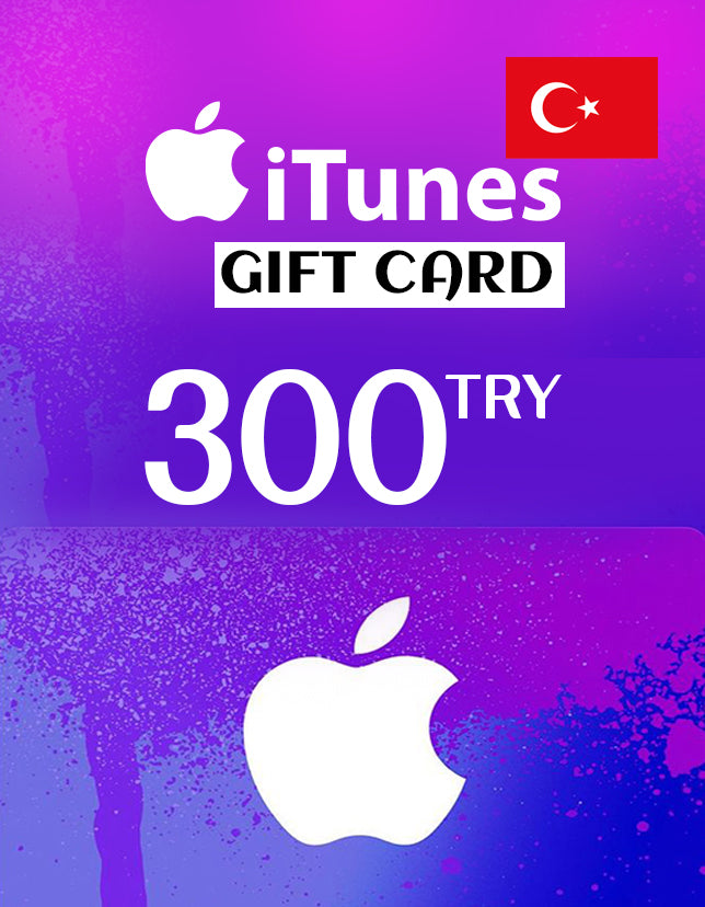 Apple iTunes Gift Card 300 TRY Key - TURKEY - cdkeydeals.com