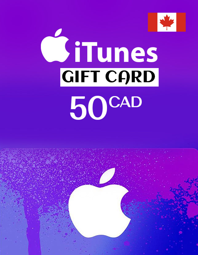 Apple iTunes Gift Card 50 CAD Key - CANADA