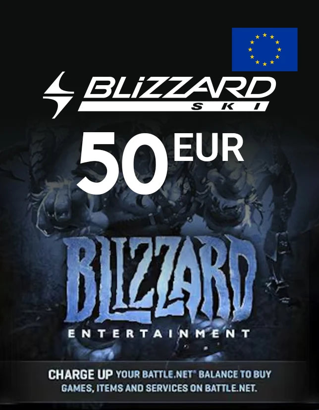 Blizzard Gift Card 50 EUR Battle.net Key - EU