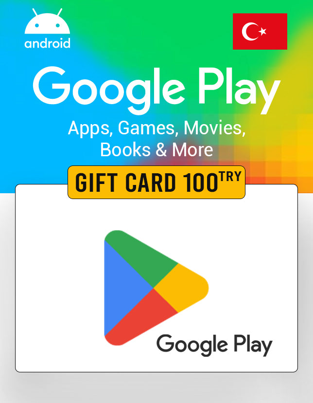 Google Play Gift Card 100 TRY Key - TURKEY-1