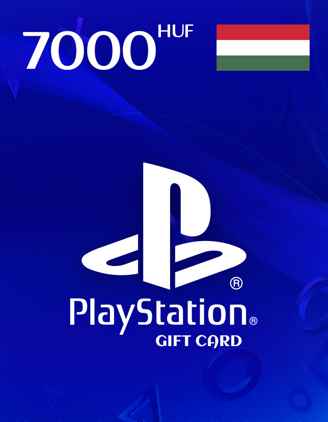 PlayStation Gift Card 7000 HUF - HUNGARY