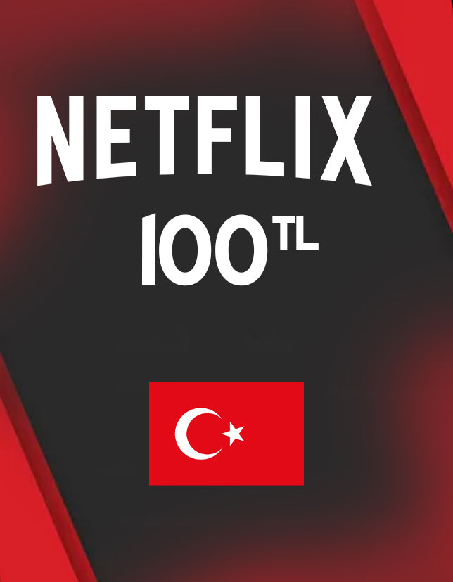 Netflix 100 TL Gift Card (Turkey)