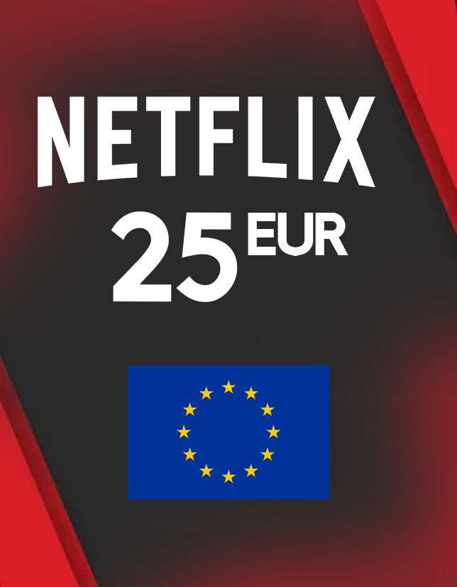 Netflix 25 EUR Gift Card (EU)