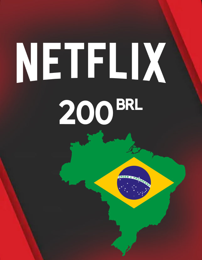 Netflix Gift Card 200 BRL Key - BRAZIL-1