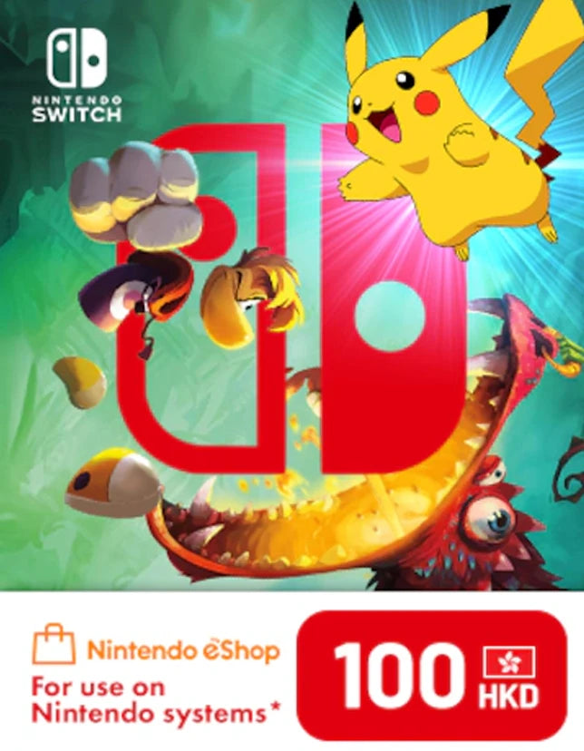 Nintendo eShop Card 100 HKD