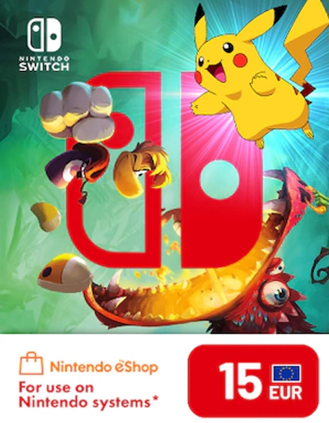 Nintendo eShop Card 15 EUR
