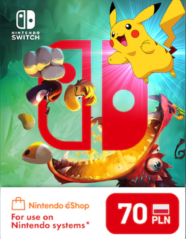 Nintendo eShop Card 70 PLN Key - POLAND