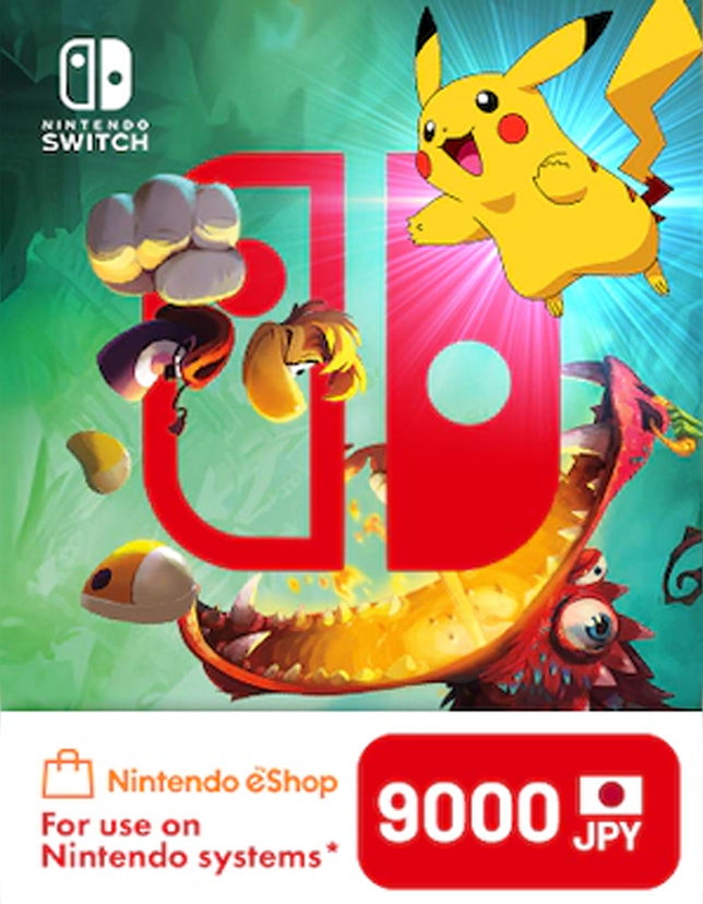 Nintendo eShop Card 9000 JPY Key - JAPAN - cdkeydeals.com