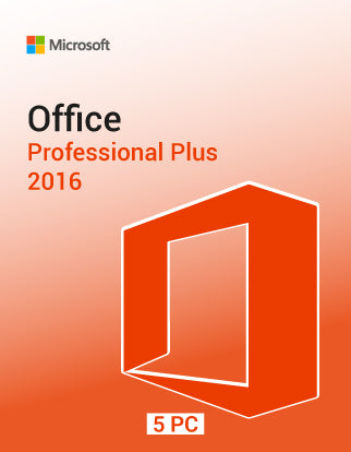 Office Professional Plus 2016 5pc
