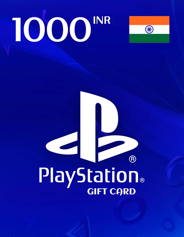 PlayStation Gift Card 1000 INR