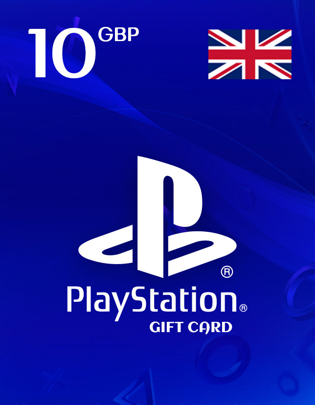 PlayStation Gift Card 10 GBP - UNITED KINGDOM - cdkeydeals.com