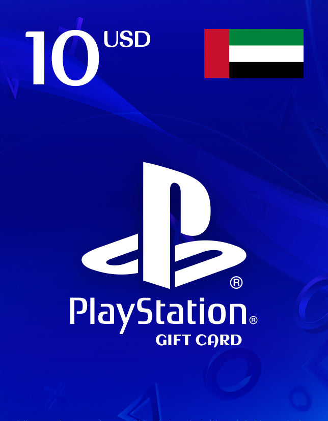 PlayStation Gift Card 10 USD - UNITED ARAB EMIRATES - cdkeydeals.com
