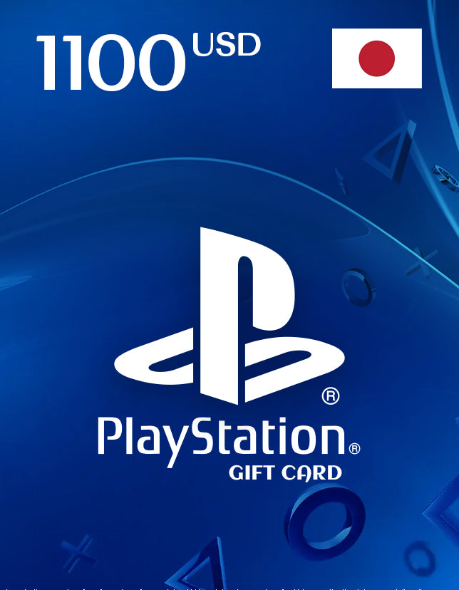 PlayStation Gift Card 1100 JPY - JAPAN
