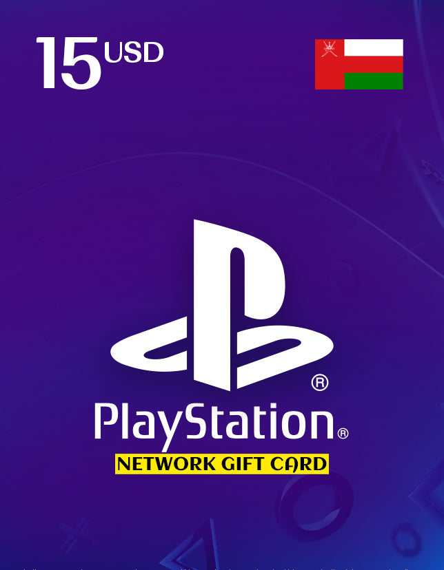 PlayStation Gift Card 15 USD - OMAN