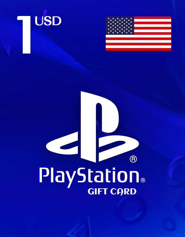 PlayStation Gift Card 1 USD - UNITED STATES - cdkeydeals.com