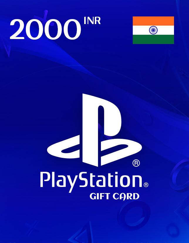 PlayStation Gift Card 2000 INR - INDIA - cdkeydeals.com