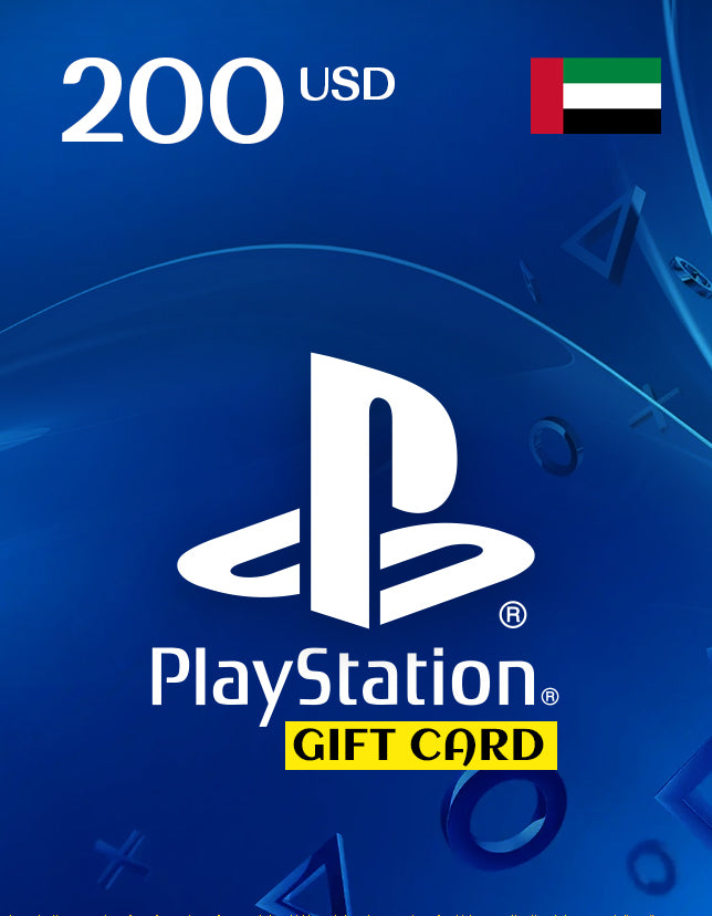 PlayStation Gift Card 200 USD - UNITED ARAB EMIRATES