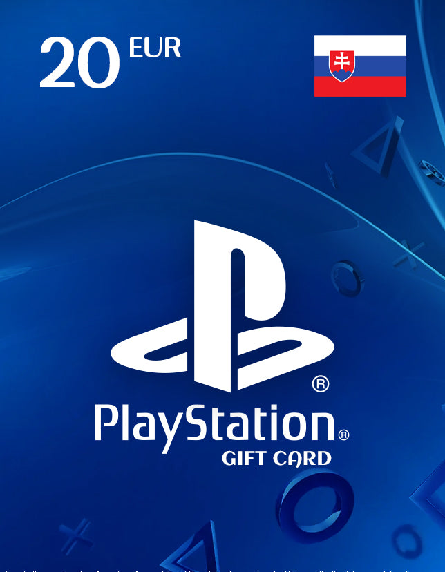 PlayStation Gift Card 20 EUR - SLOVAKIA