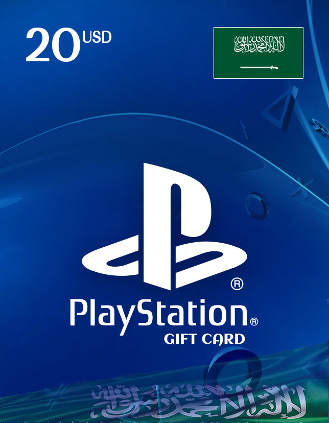 PlayStation Gift Card 20 USD - SAUDI ARABIA