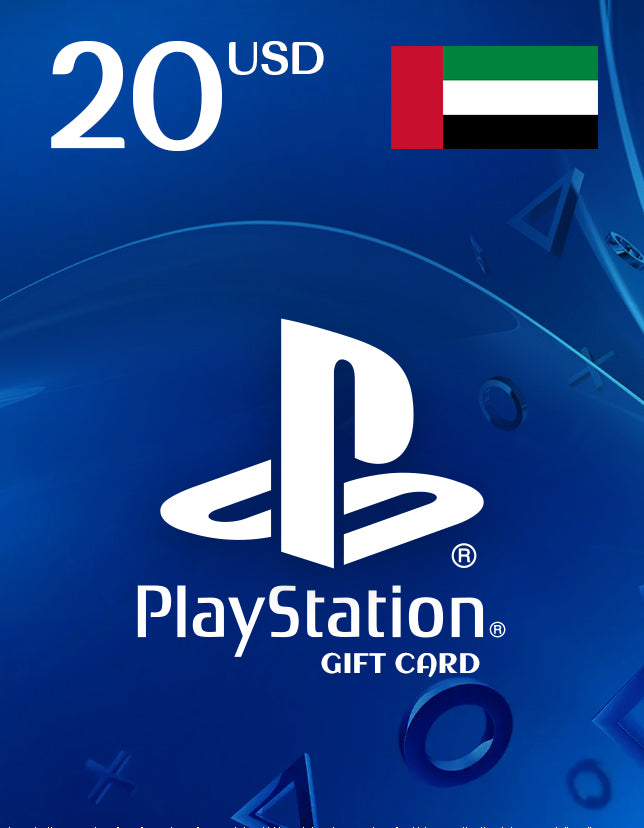 PlayStation Gift Card 20 USD - UNITED ARAB EMIRATES - cdkeydeals.com