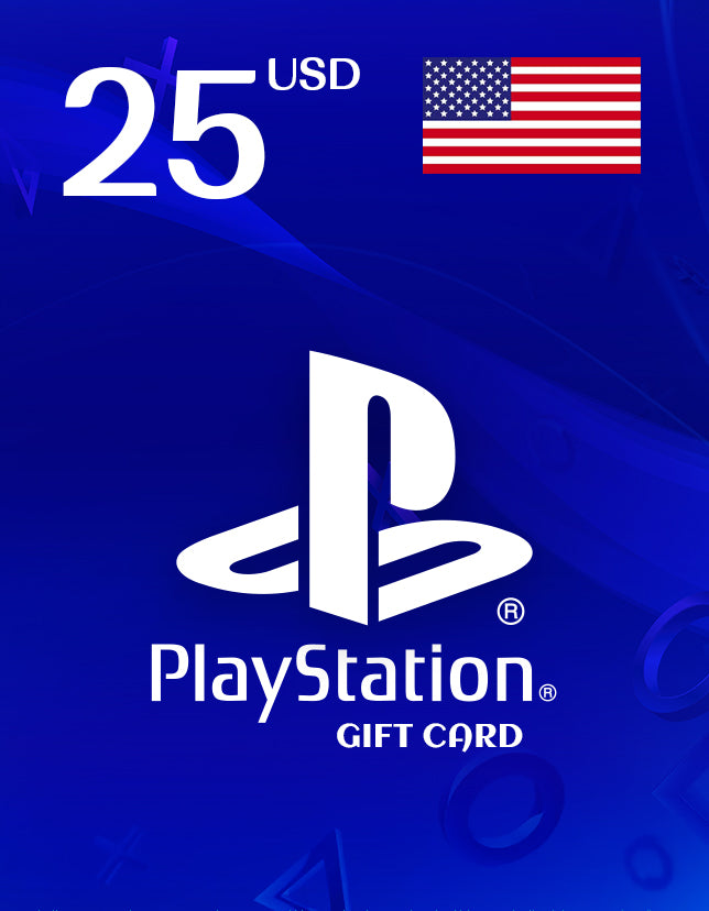 PlayStation Gift Card 25 USD - UNITED STATES - cdkeydeals.com