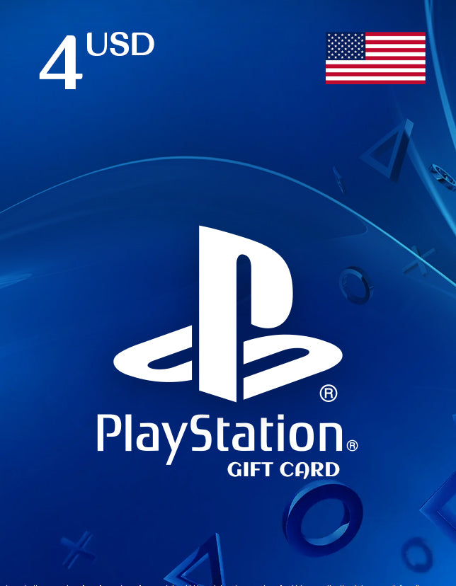PlayStation Gift Card 4 USD - UNITED STATES