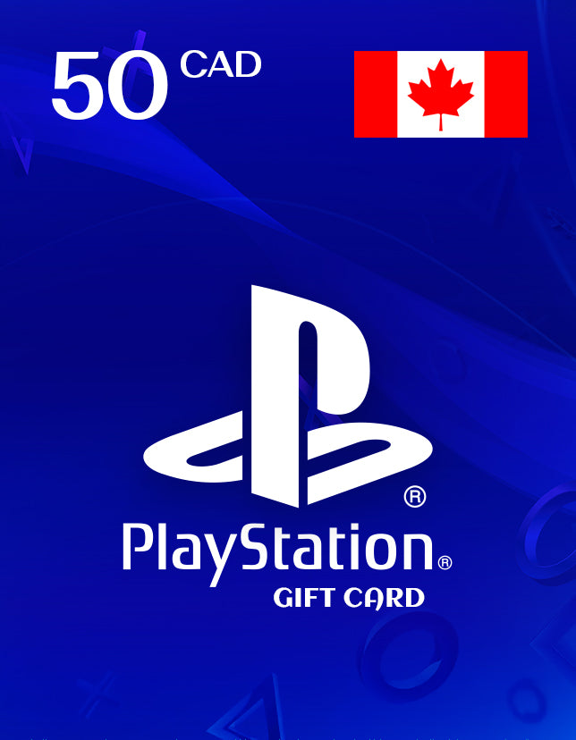 PlayStation Gift Card 50 CAD - CANADA-1