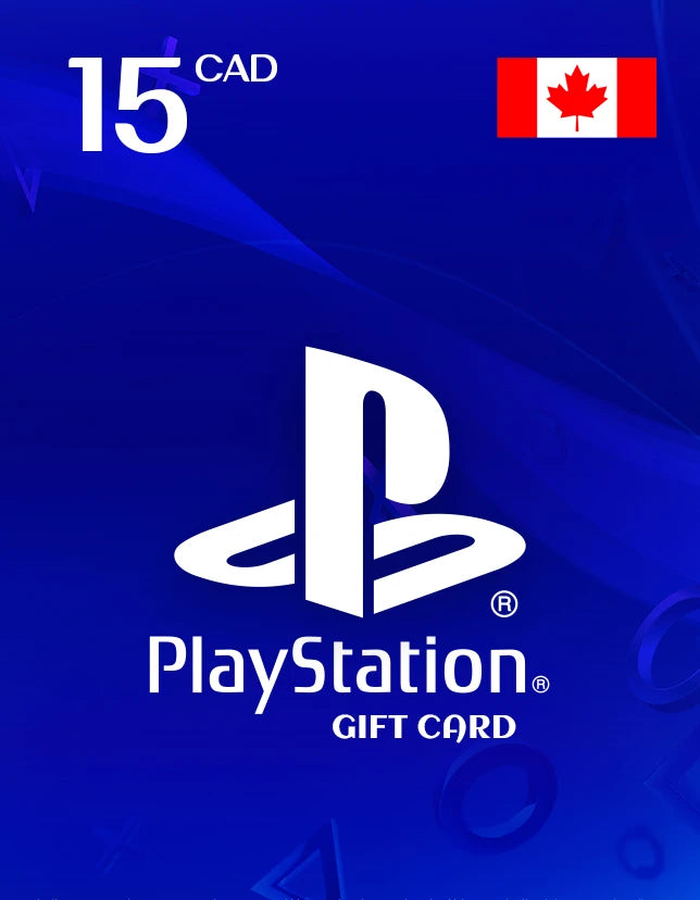 PlayStation Gift Card PSN 15 CAD