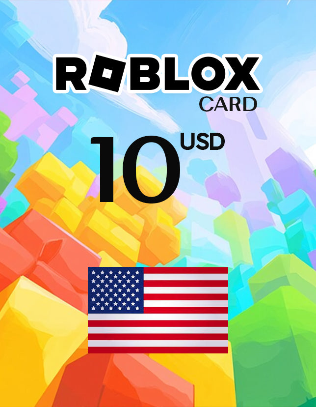 Roblox Card 10 USD Key - UNITED STATES - cdkeydeals.com