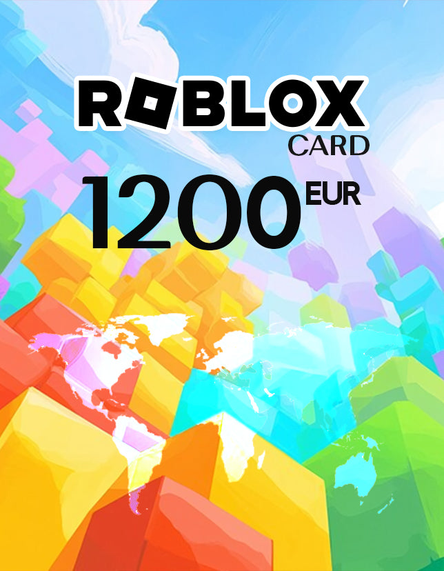 Roblox Card 1200 Robux Key - GLOBAL