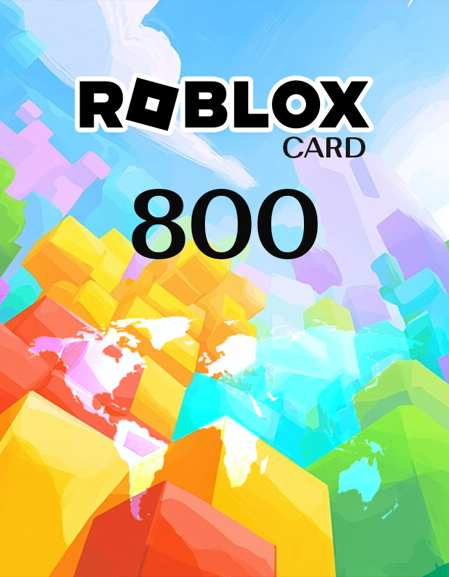 Roblox Card 800 Robux Key - GLOBAL - cdkeydeals.com