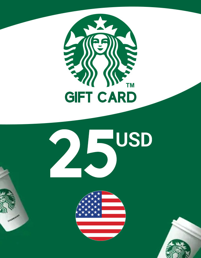 Starbucks Gift Card 25 USD Key - UNITED STATES-1