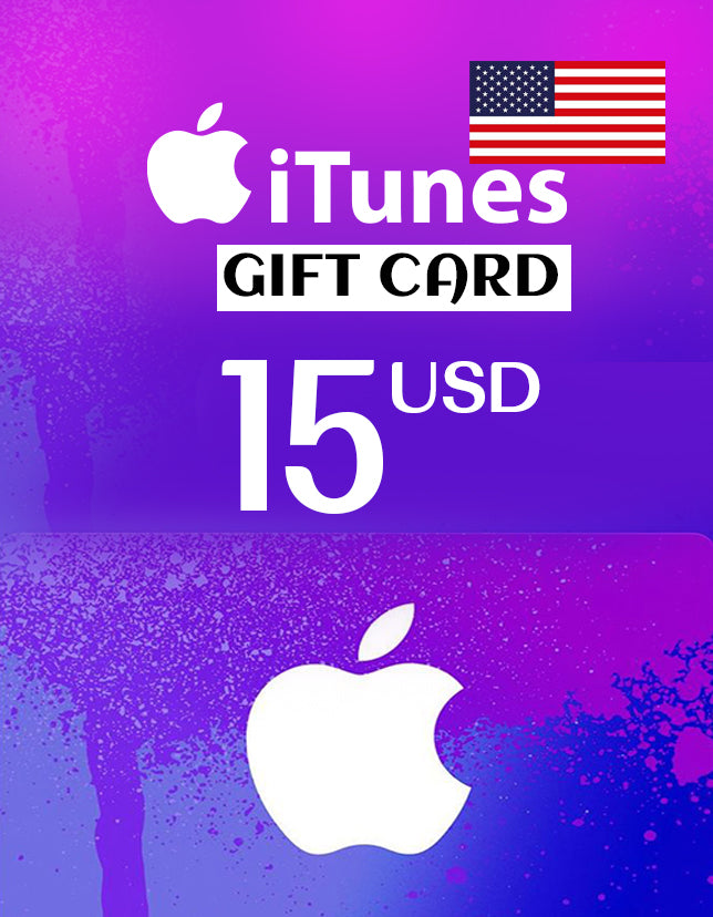 iTunes Gift Card 15 USD Key - UNITED STATES - cdkeydeals.com