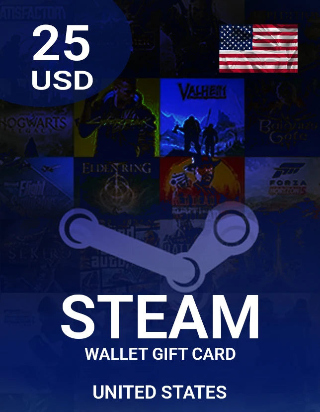 Steam Wallet Gift Card