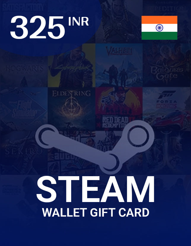 Steam Wallet Gift Card 325 INR Key - INDIA-1