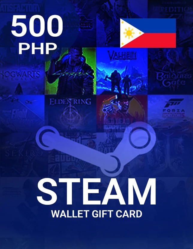 Steam Wallet Gift Card 500 PHP