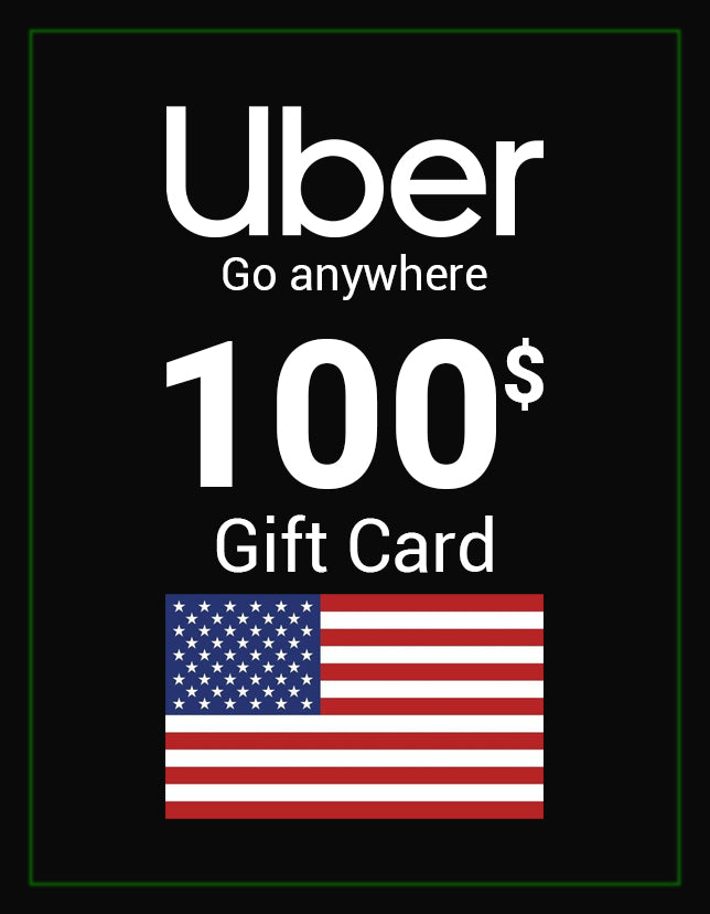 Uber Rides Gift Card 100 USD Key - UNITED STATES