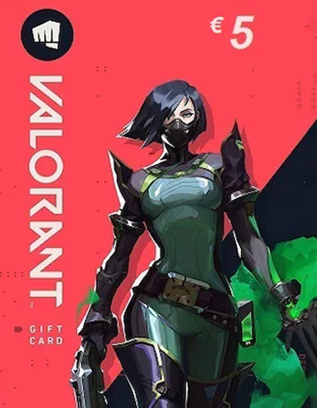 VALORANT Gift Card 5 EUR Key - EU - cdkeydeals.com