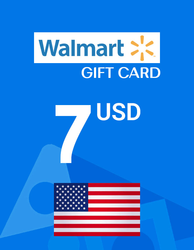 Walmart Gift Card 7 USD Key - UNITED STATES - cdkeydeals.com