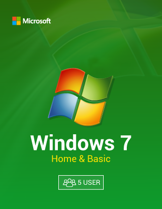 Windows 7 home basic 5 user