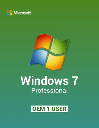 Windows 7 pro OEM 1 user
