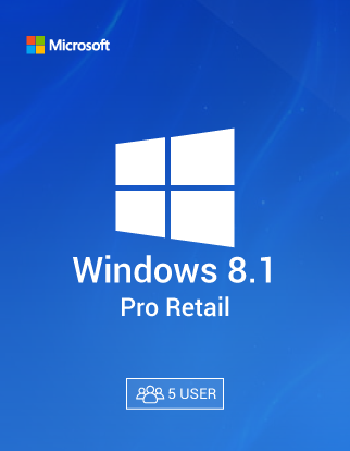 Windows 8.1 pro retail 5 user - cdkeydeals.com