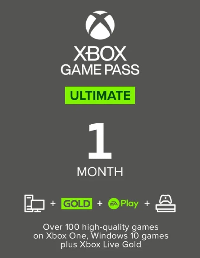 Xbox Game Pass Ultimate - 1 Month Non-Stackable - cdkeydeals.com