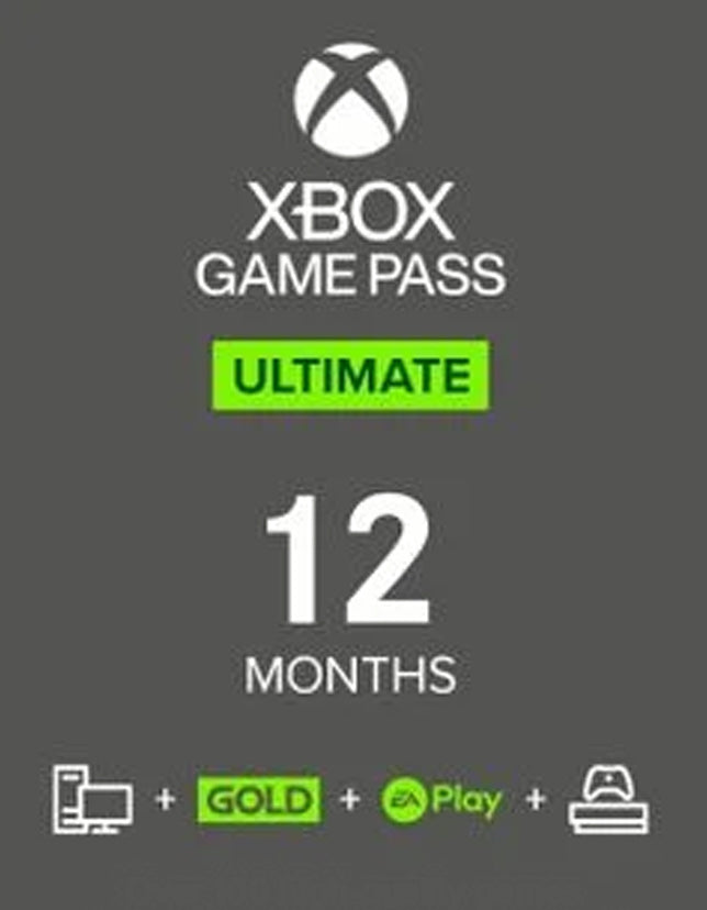 Xbox Game Pass Ultimate 12 Month CD Key (Digital Download) - cdkeydeals.com